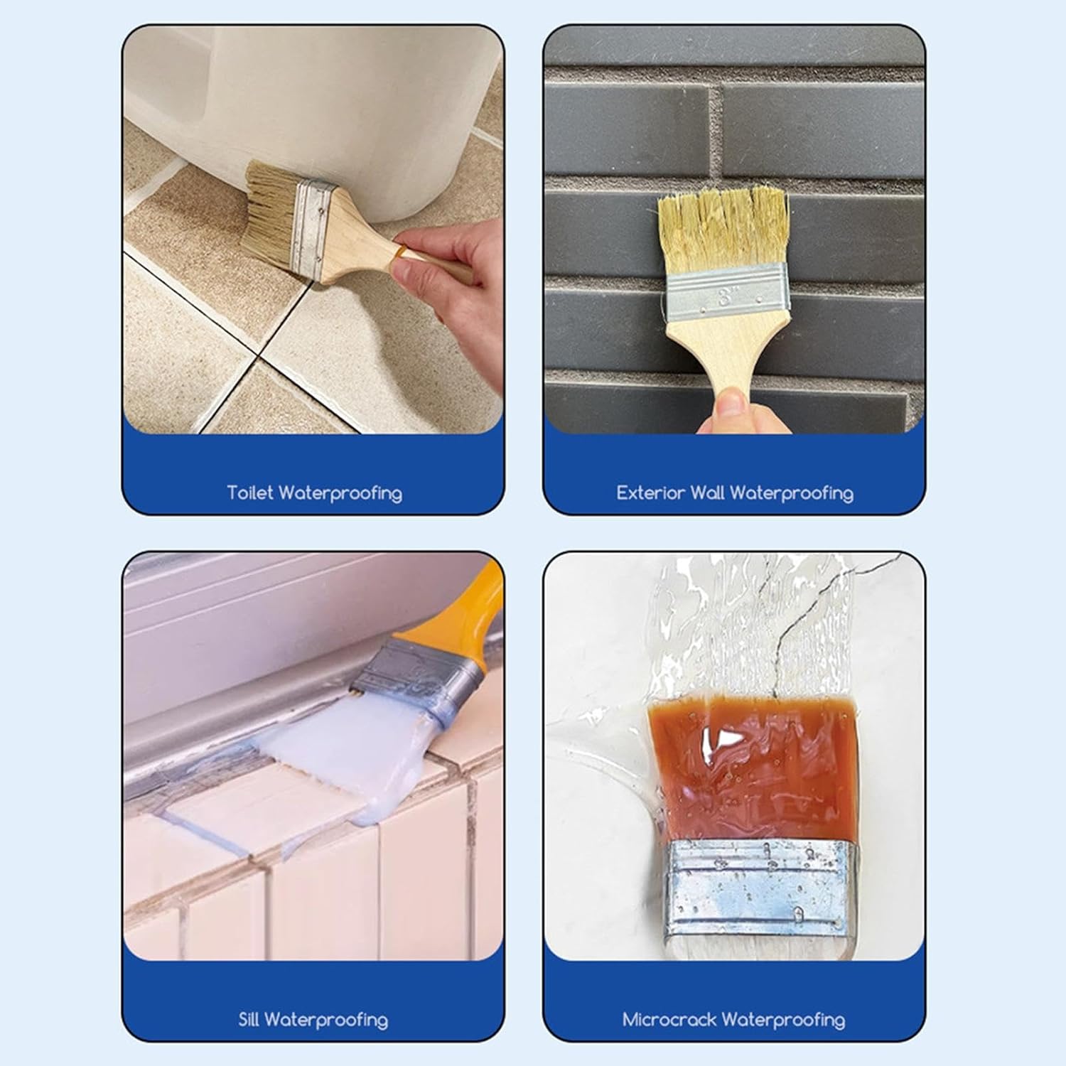 Waterproof Leak Repair Coating, Transparent Anti-Leak Sealant Paste for Indoor & Outdoor Surfaces - Image 4